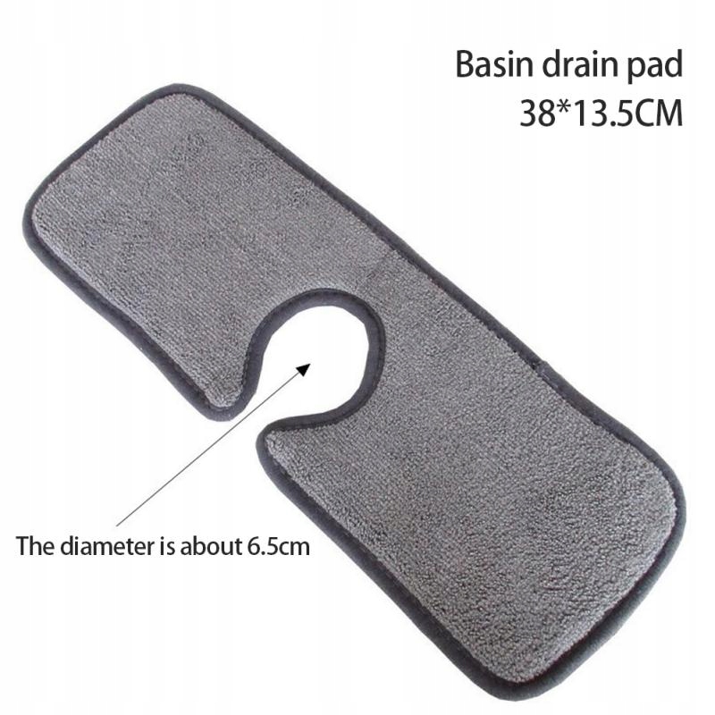01 Štýl 38x13,5 cm kuchynský umývadlo Splash Guard Kran