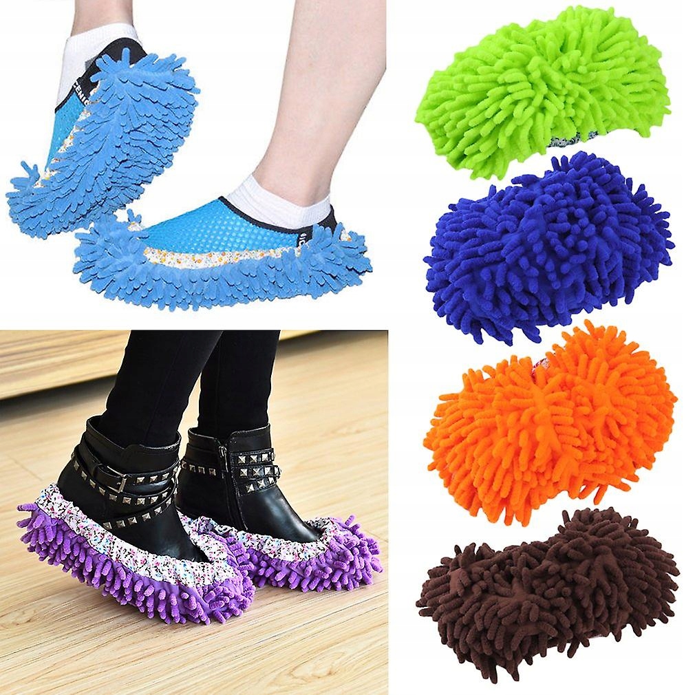 1 pár domácich mopov zametací čistenie duster c podlahy