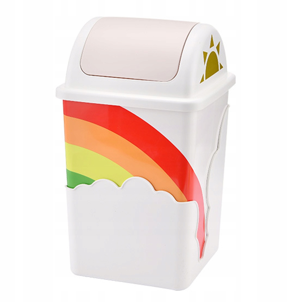 1 ks pokrytý kanceláriou Ash-Bin, veľký dekoratívny kôš na