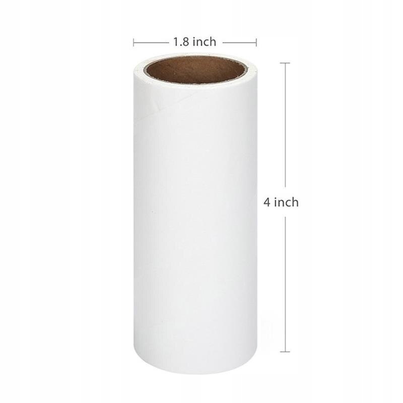 1 papierový štýl Roll 3 valčeky + 1 lepkavá rukoväť hriadeľa
