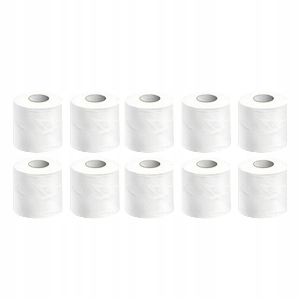 10-roll toaletný papier v kotúči opakovane