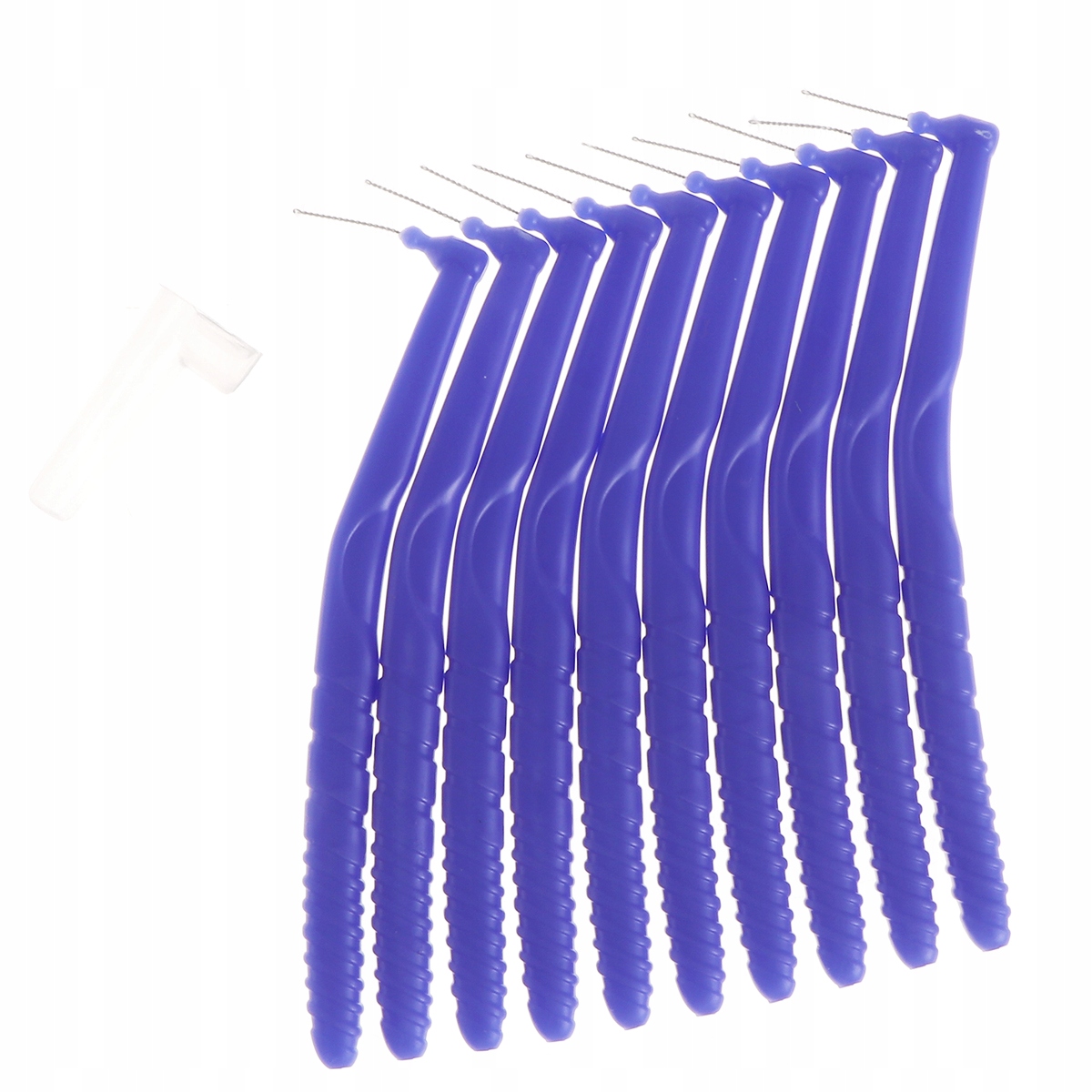 10 kusov 0,8 mm fialová kefa