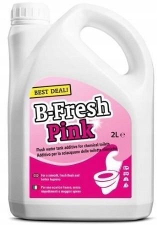 THETFORD RUŽOVÝ KONCENTRÁT 2L Cestovný toaletný sprej Thetford Pink 2l