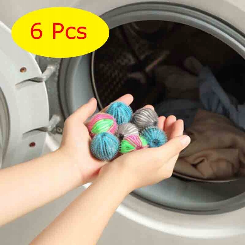 12 kusov nylonové umývanie guľky vinutia práčovne masy