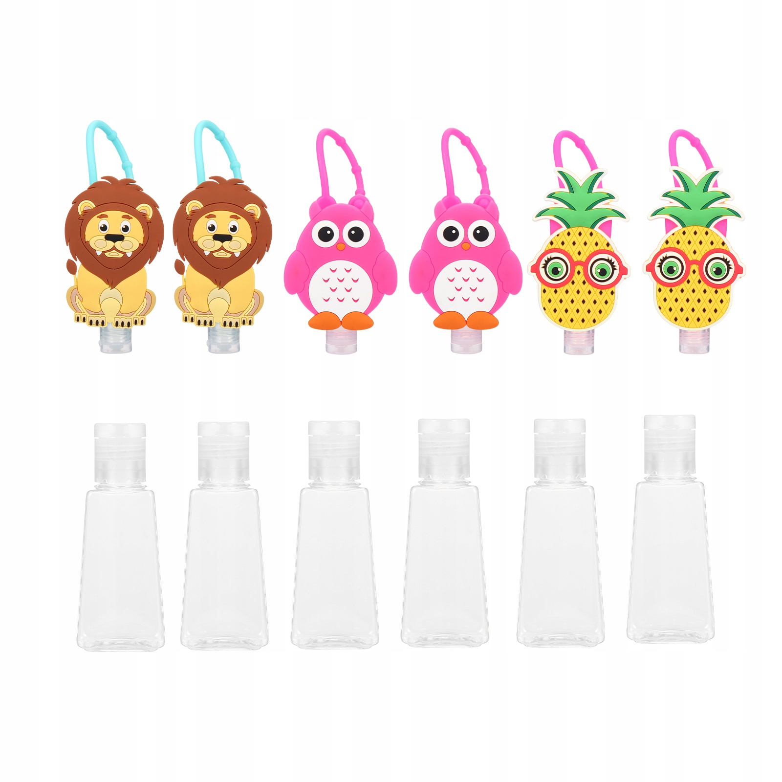 12ks tekutý dávkovač 30 ml detských cestovných fliaš