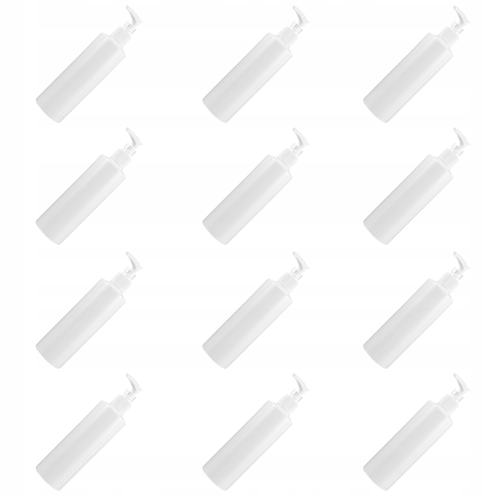 12 kusov 250 ml fľaša pre prenosný balzam prázdny
