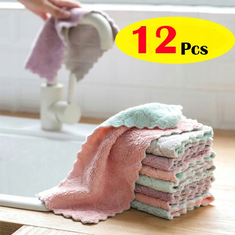 12 kusov mikrovlákna s vysokou absorbálnou kuchyňou Dan