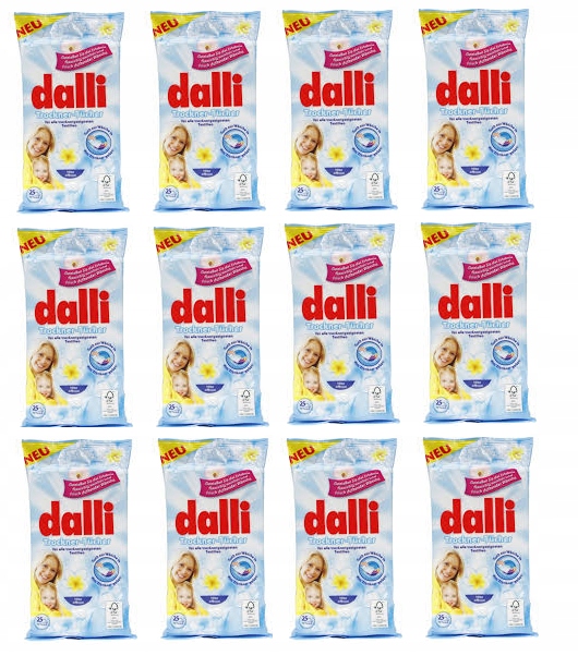 Vône do sušičky - 12 x Dalily vôňa tkanivá na sušičku