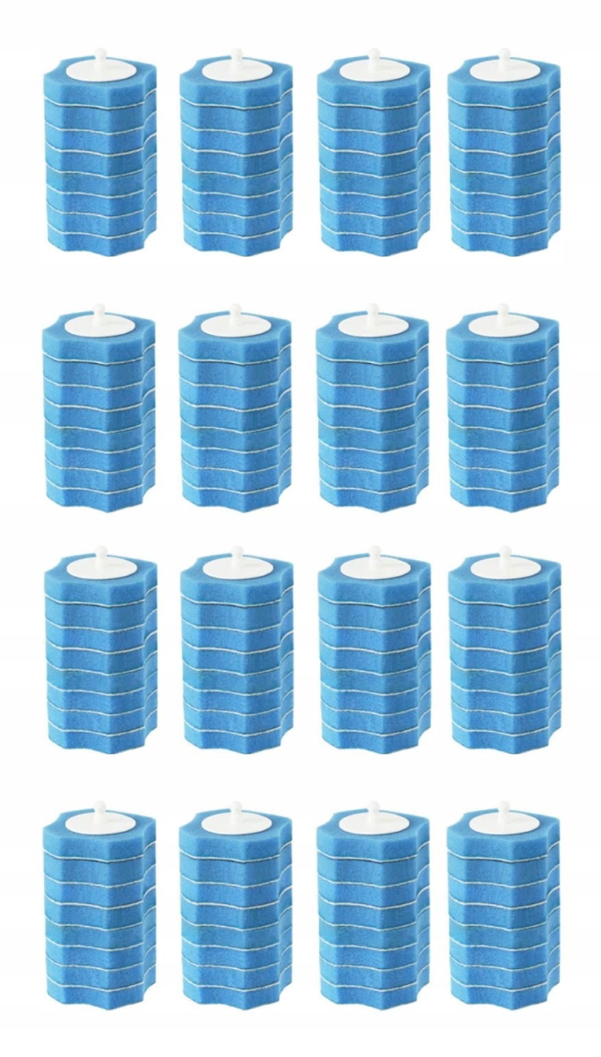 128 náhradných vložiek pre hygienickú toaletnú kefu