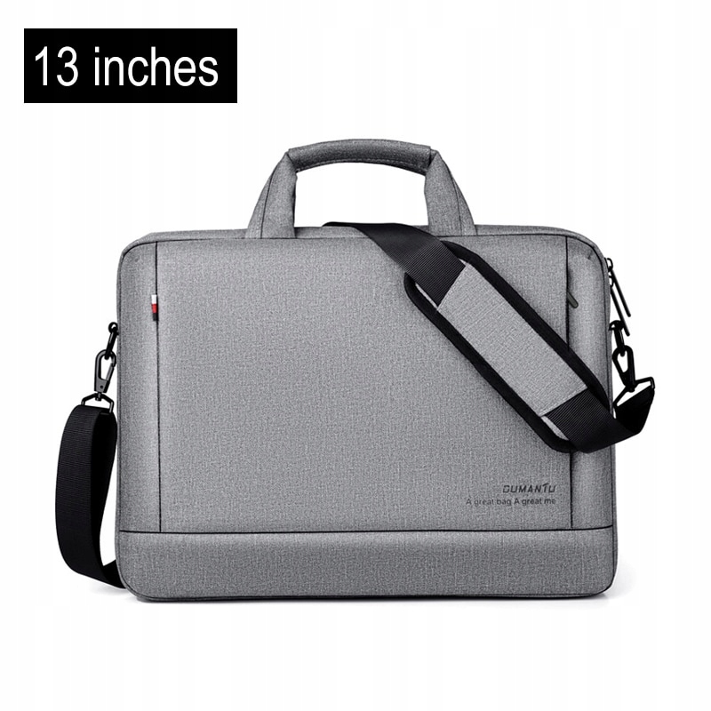 13,3 palcový svetlo šedý unisex súbory Oxford vrecká na