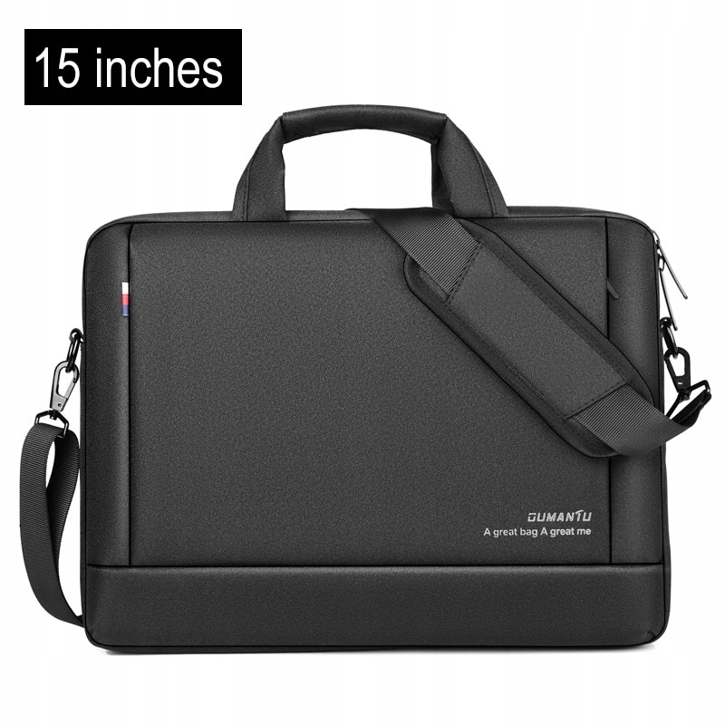 15,6 palca čierny unisex Oxfordský priečinok
