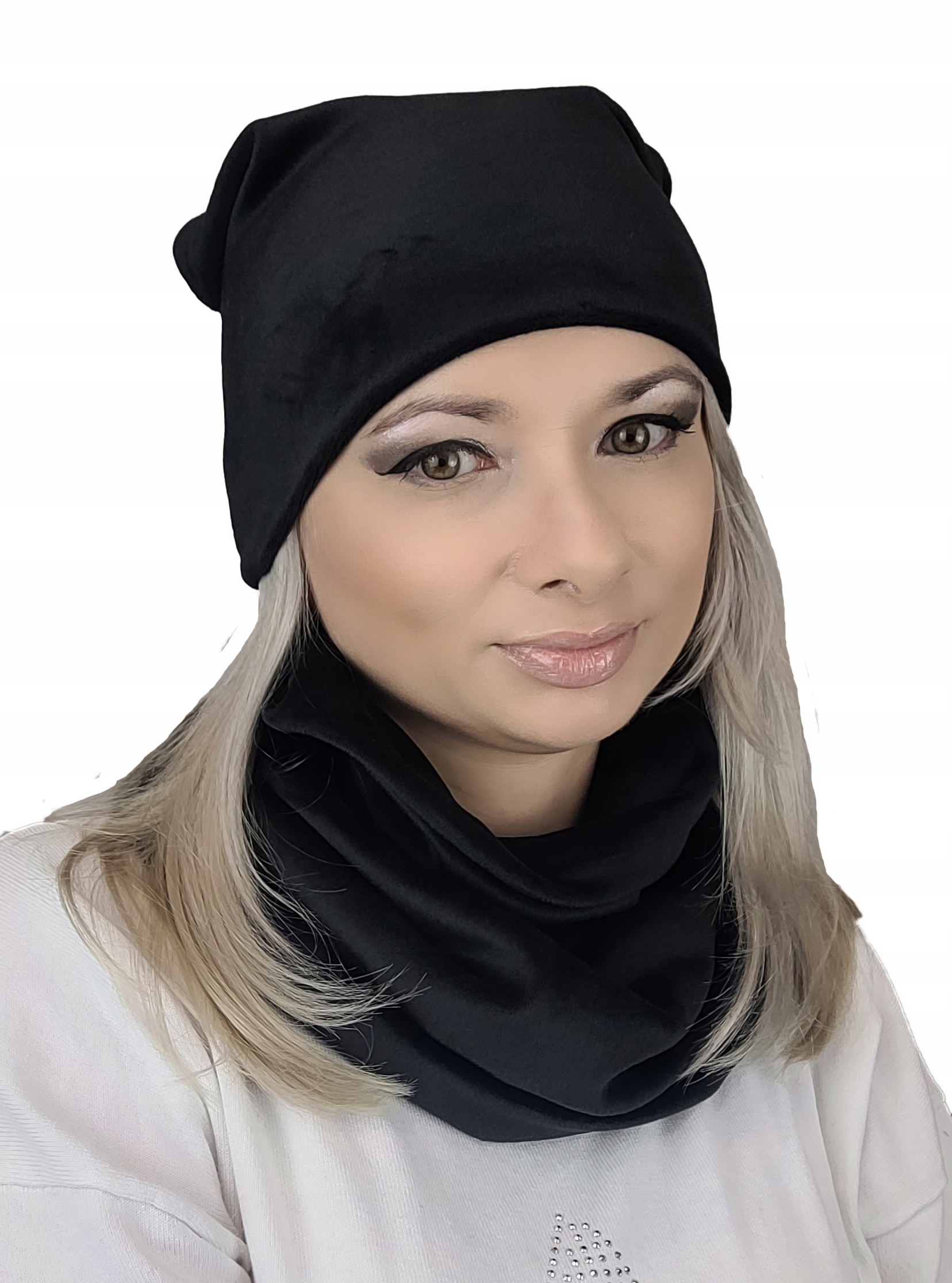 15 sada velorovej čiapky Šmurfette + komín