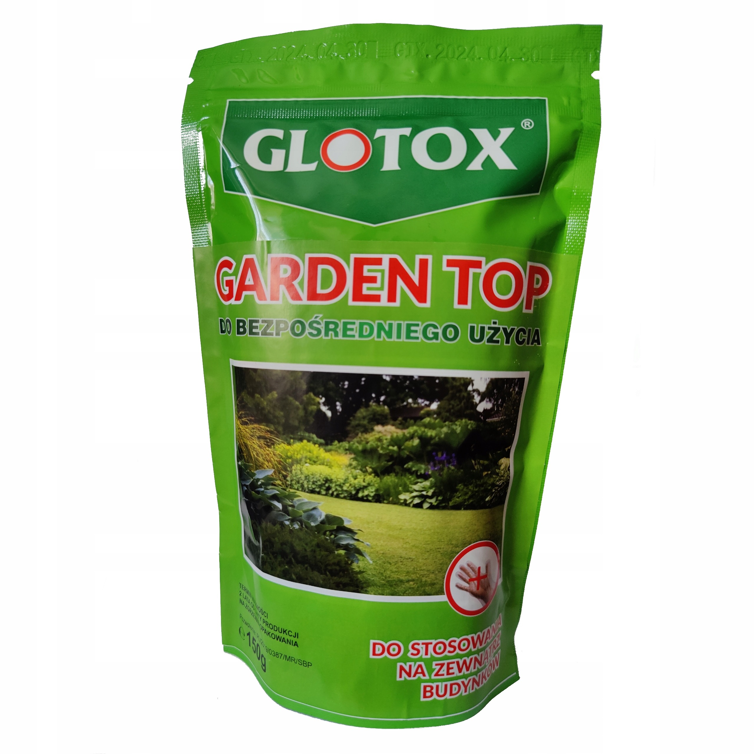 Glotox 150 g – pasta proti hlodavcom a krtkom, účinná ochrana záhrady