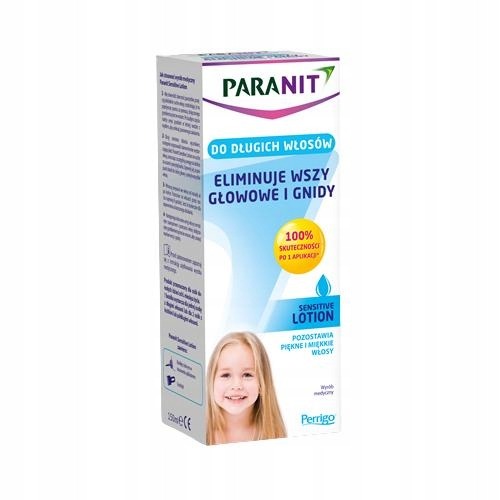 PARANIT Sensitive mlieko proti všiam – zdravotnícka pomôcka pre deti od 6 mesiacov