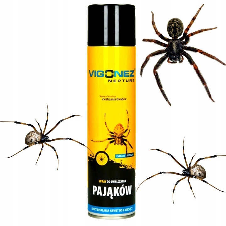 2X Vigonez Neptune – Sprej proti pavúkom a larvám, insekticíd 400 ml
