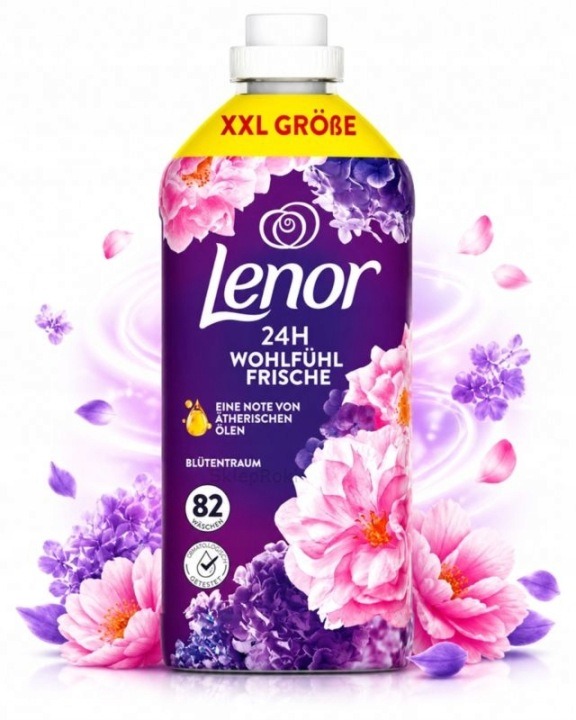 Lenor Avivid Blutentraum aviváž 1722 ml – 82 praní, intenzívna vôňa