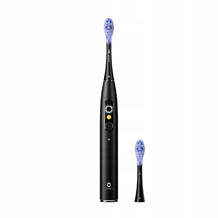 OCLEAN X Ultra 20 sonická zubná kefka čierna – 2 hlavice, 84 000 pohybov/min, Bluetooth, 5 režimov