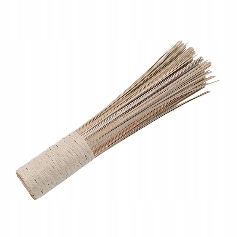 1PC Bambusová drevená kefka Čistiaca kefka