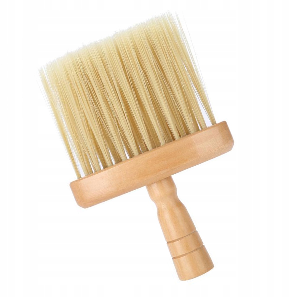 1pc Drevená rukoväť krku krku mäkké kefy