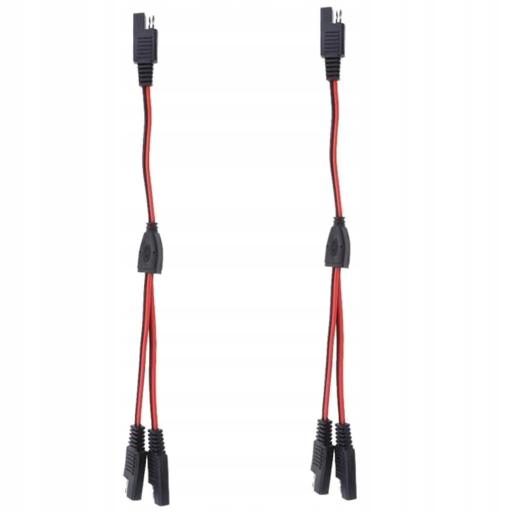 2. 300 mm solárna batéria od 1 do 2 adaptéra