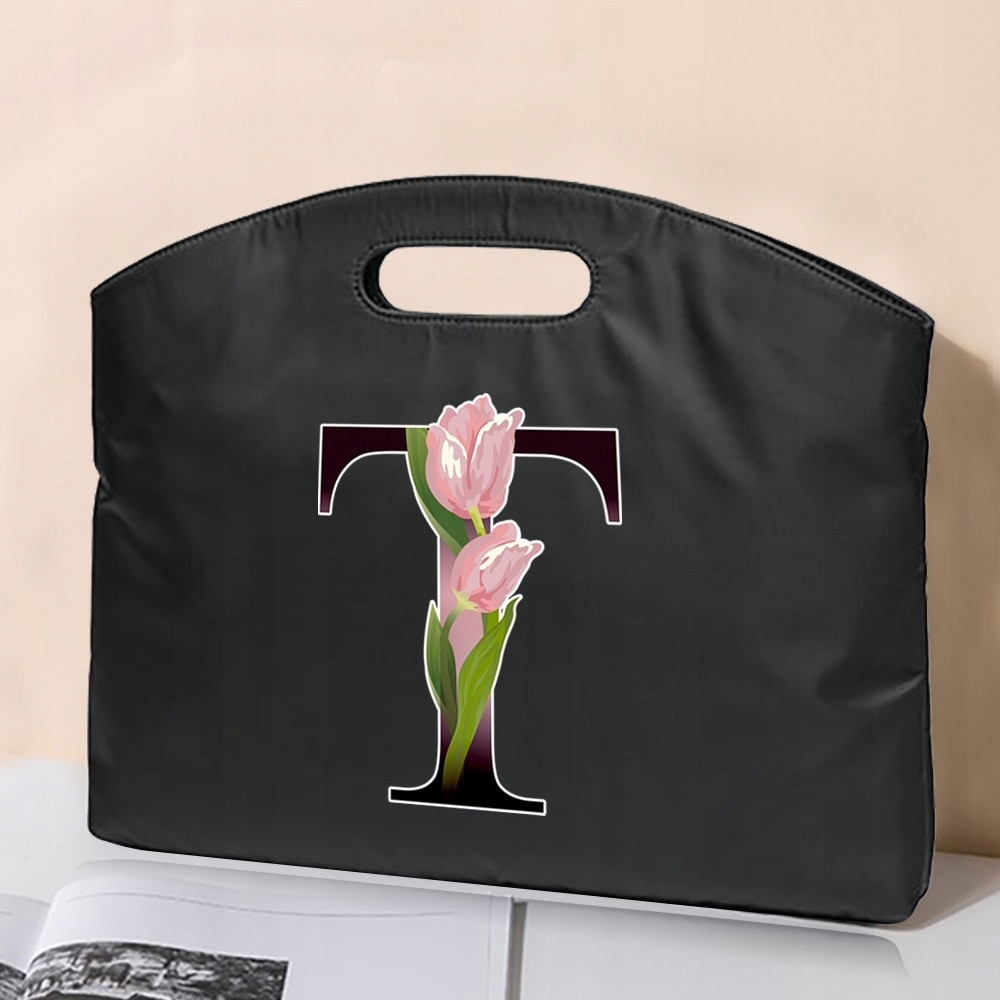 2 kvetinová farba T kancelárska taška pre notebook p -briefcase p