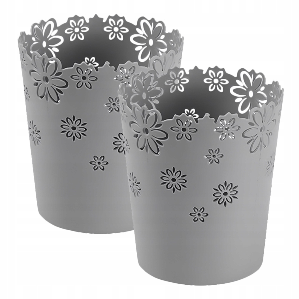 2PCS Office Desktop Mini Tash Cans Malé košíky