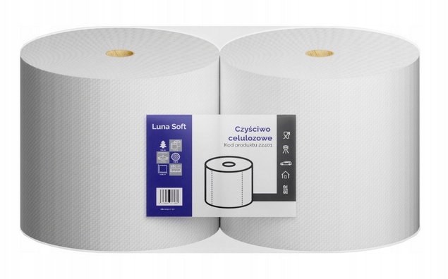 2 x Luna Industrial Cleaner White celulóza 180M