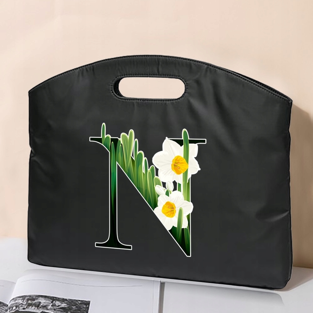 2 kvetinová farba n kancelárska taška pre notebook p -briefcase p