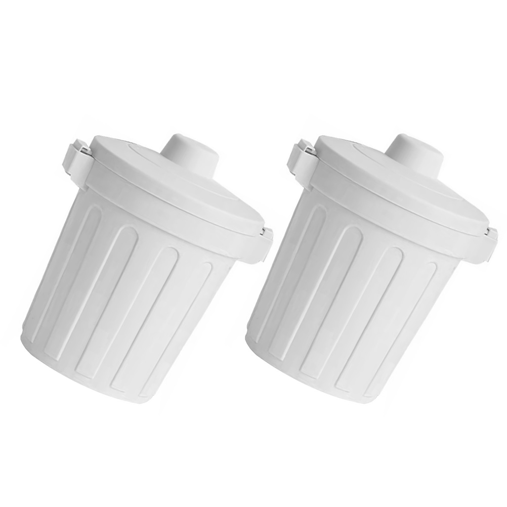 2 kusy mini mini plechoviek na stolné plechovky