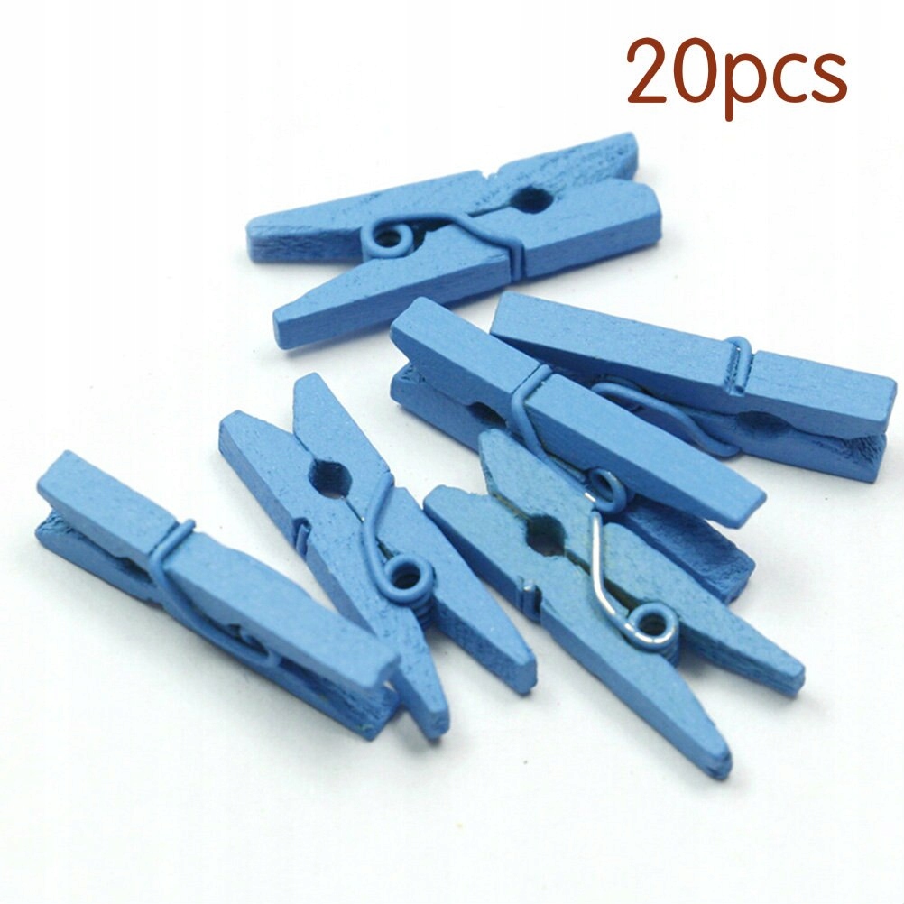 20ks Blue Style Pcspack Mini Natural Dre