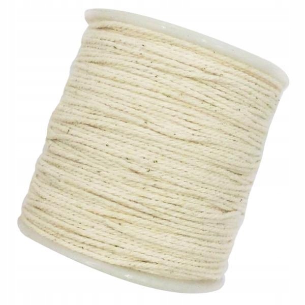 20x100 metrov 1 mm rustikálne bavlnené lano