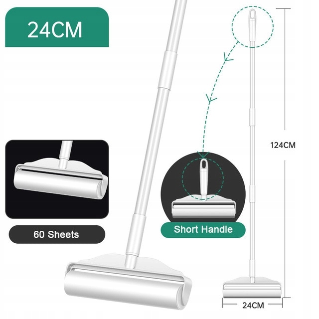 24 cm predĺžte odnímateľnú dlhú rukoväť