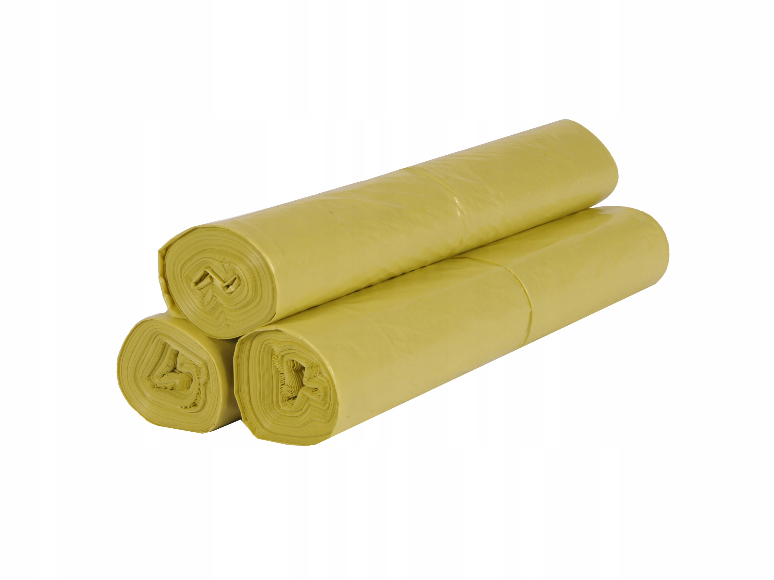 250 x Strong! Vrecká na odpadky 35 l žltý plast