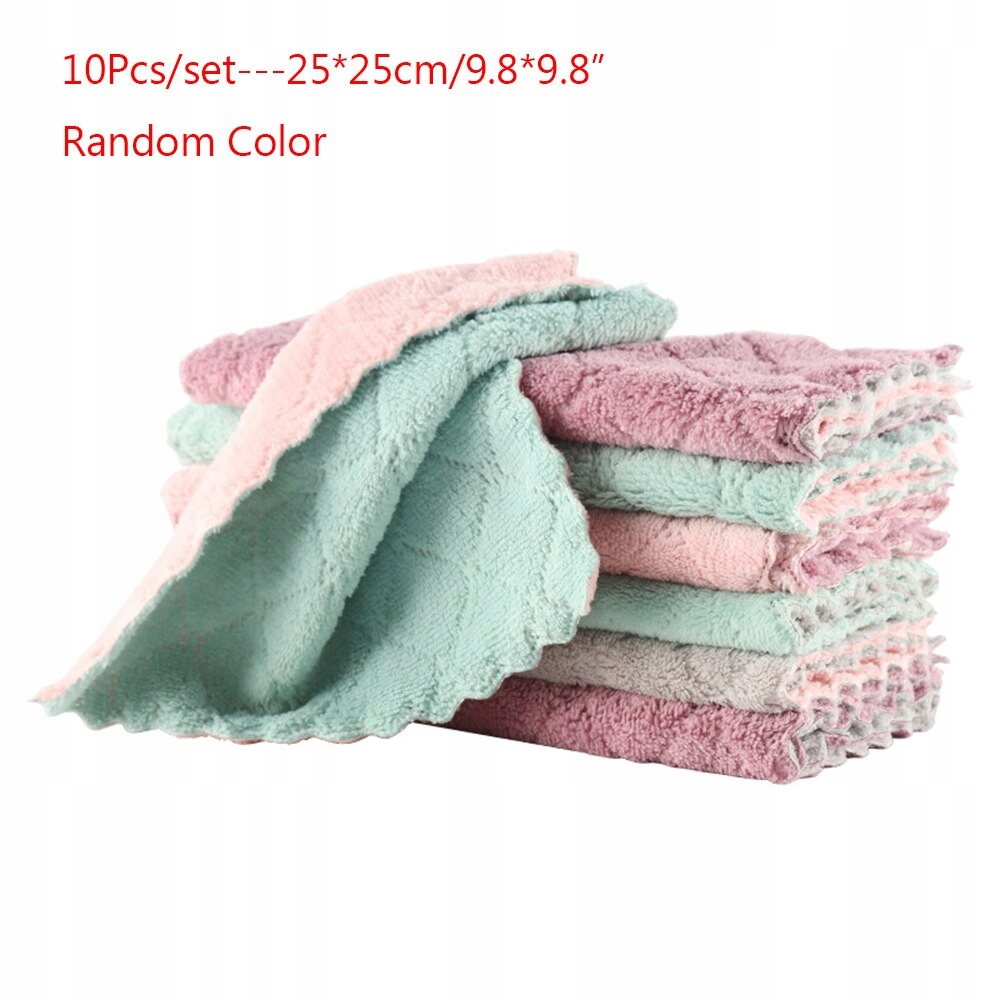 25x25 cm náhodný štýl farieb super absorpčné uteráky