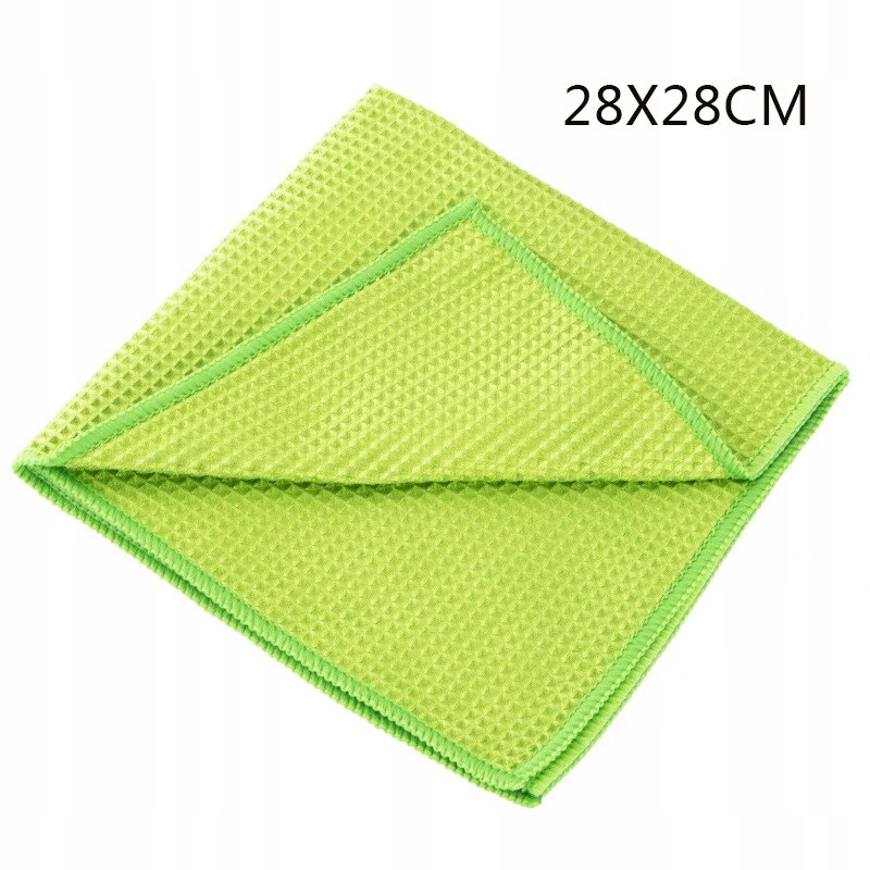 28X28 zelený štýl NO.1 veľkosť Utierka z mikrovlákna