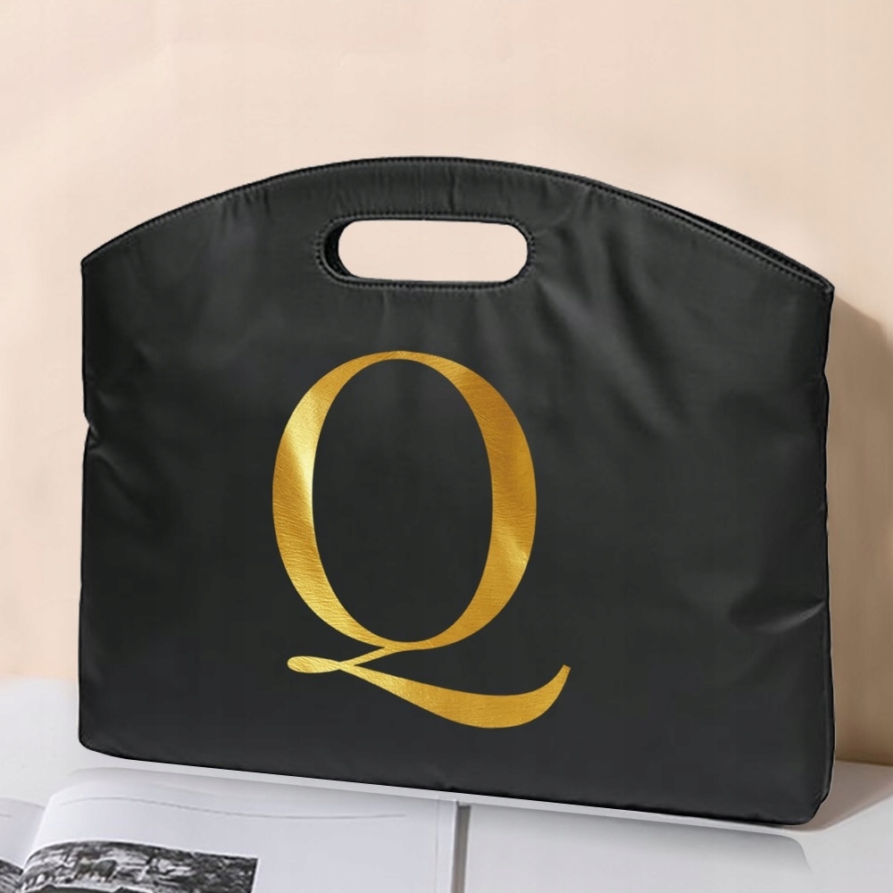 2letterq Nová aktovka kabelka s veľkou kapacitou