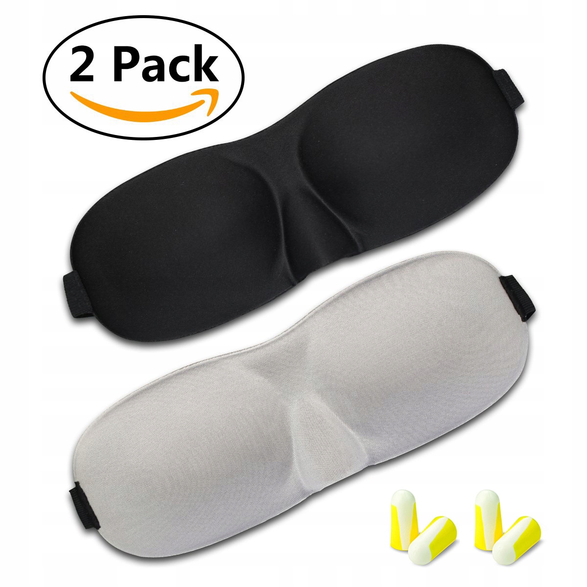 Maska na spanie - 2x 3D pásmo
