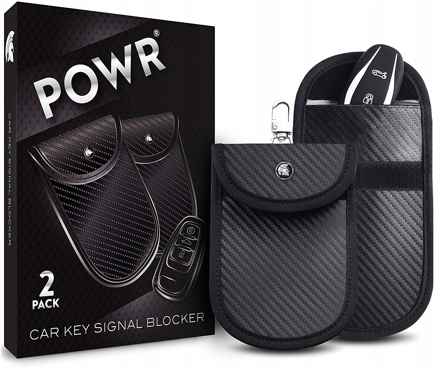 2x kľúča pokrývajúce rádiové vlny