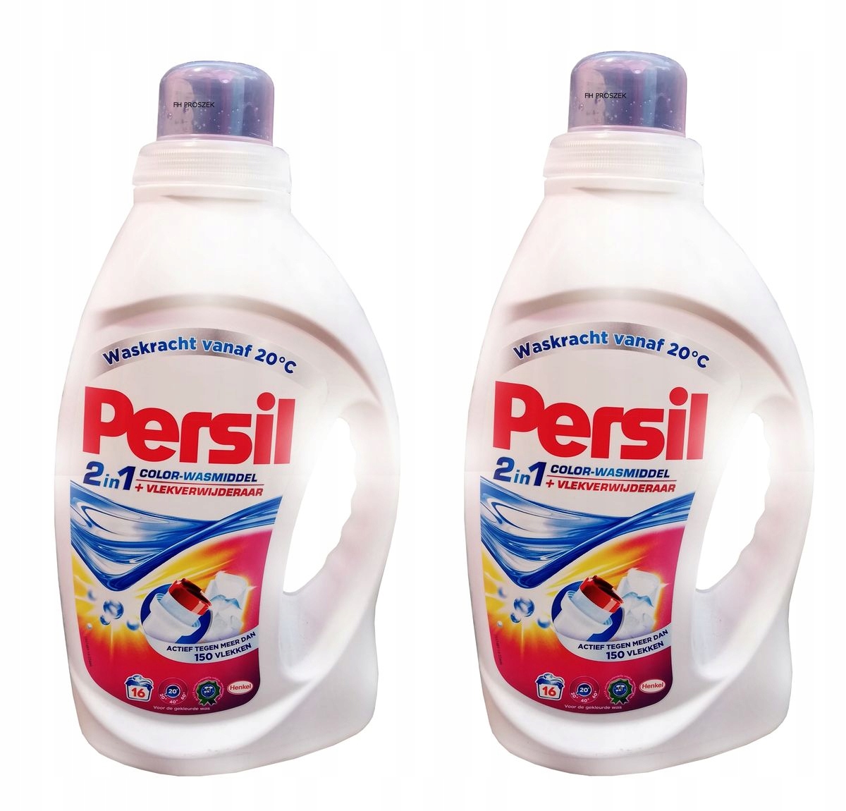 Prací gél - 2x gél Persil + odstraňovač škvŕn 2v1 Color 36