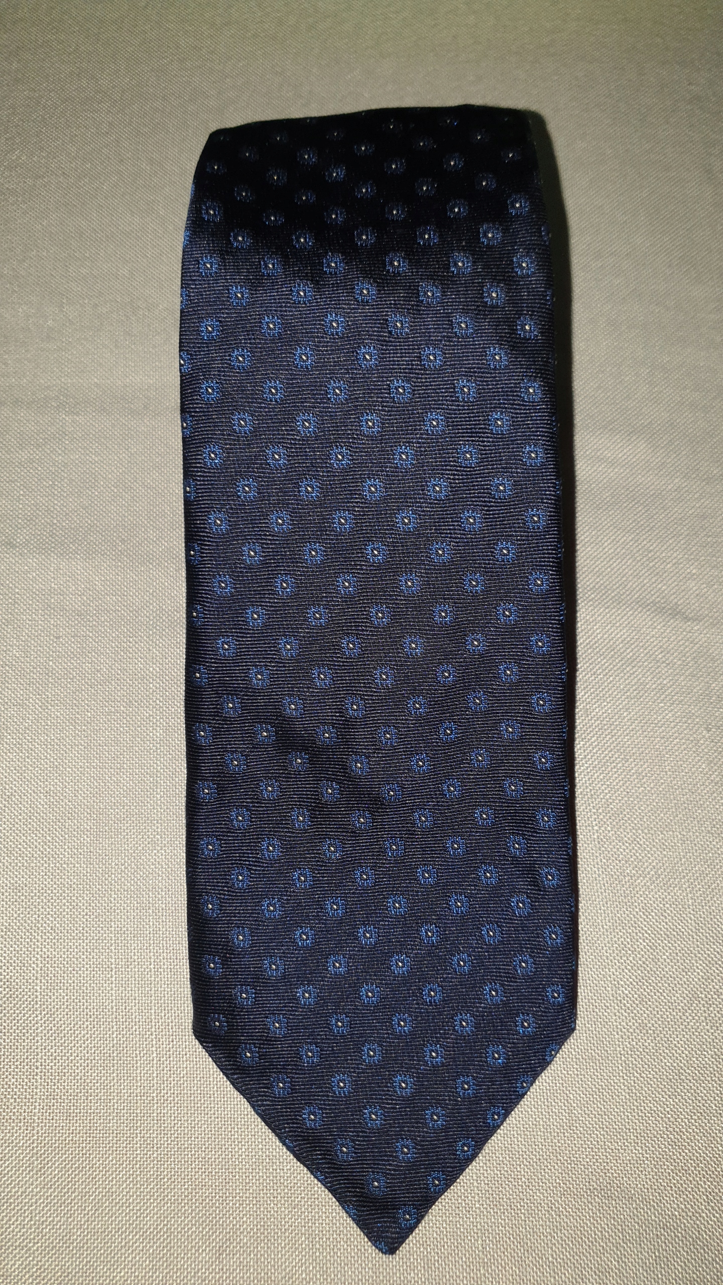 Hackett TIE Hackett London Silk Navy Blue, modrá
