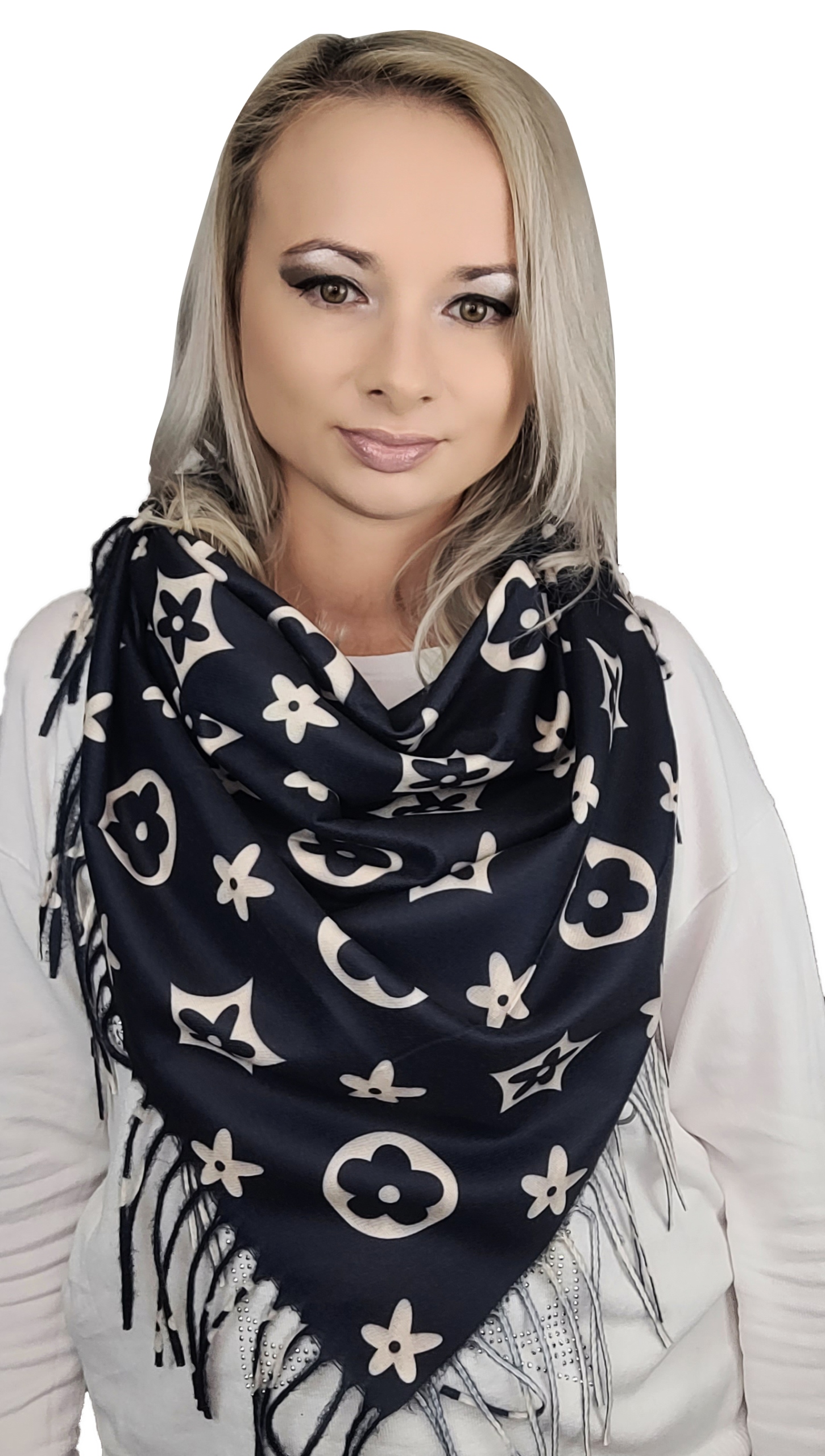 Šatka, sál - Módna miestnosť šál 103 cm - ženský produkt