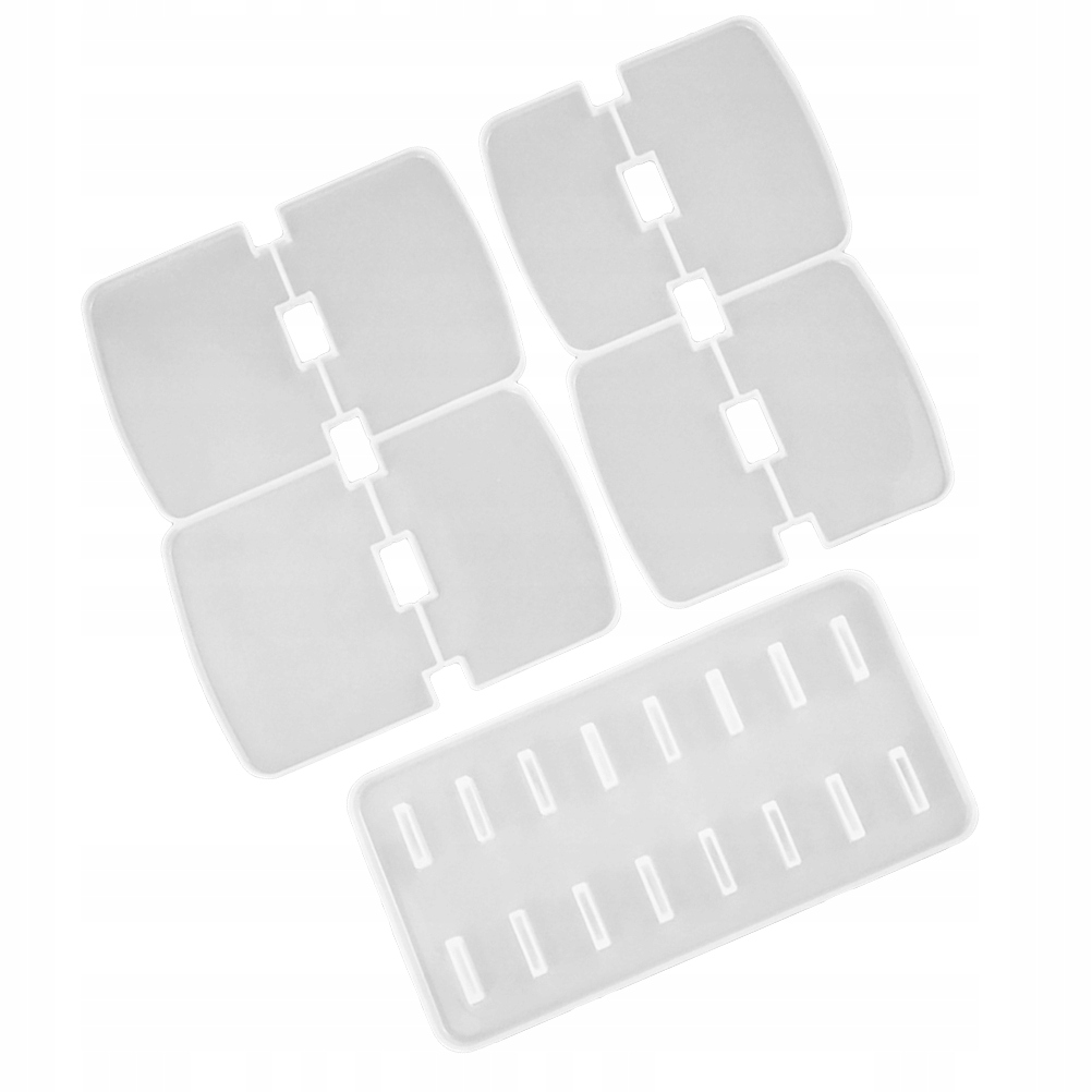 3 kusy Silikónová kozmetika stojan DIY Kozmetika