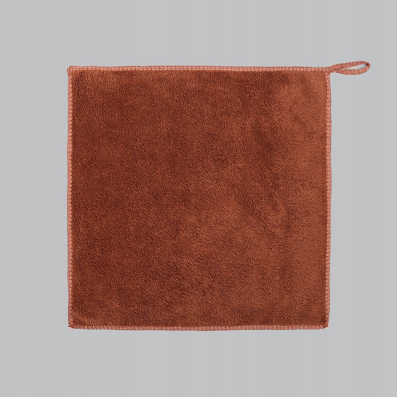 30x30 cm hnedý štýl 5 kusov uterák do kuchyne