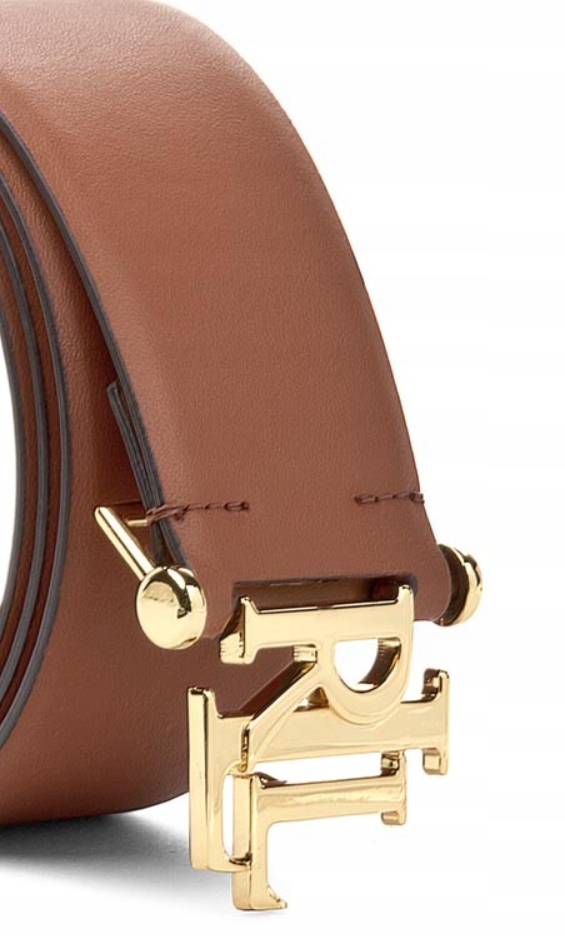 Opasok - Lauren Ralph Lauren Brown Belt - ženský produkt