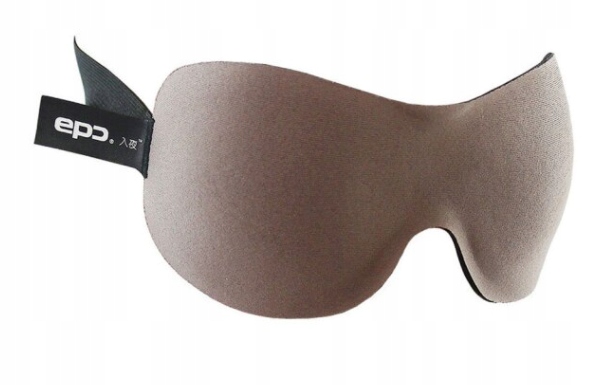 Maska na spanie - Black Cotton Eye Band 123456 čierna