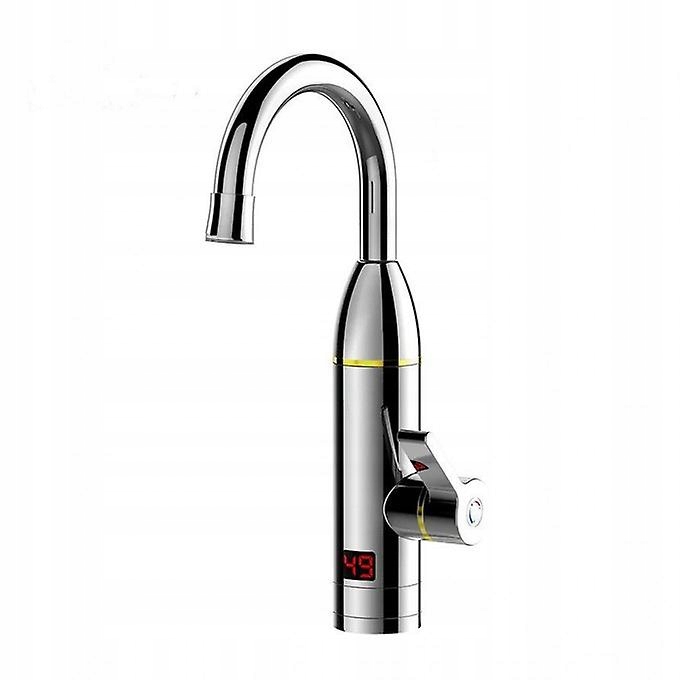 3KW 220V LED displej Elektrický faucet (striebro)