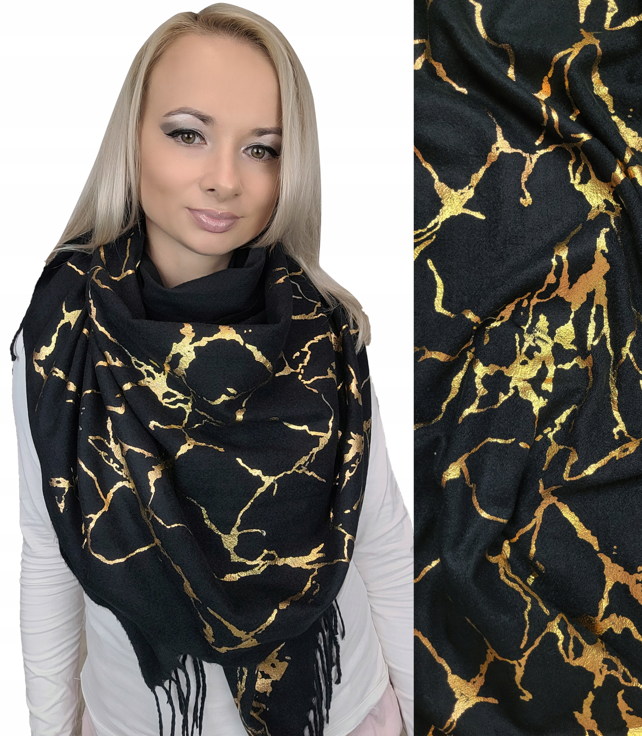 Šatka, sál - Módna miestnosť šál 180 cm - ženský produkt