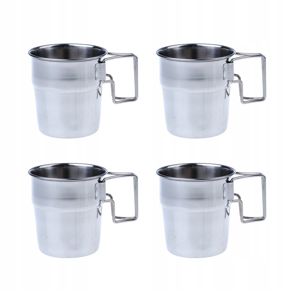 Kuchynská batéria - 4. Camping Cups Ľahké stohovateľné poháre