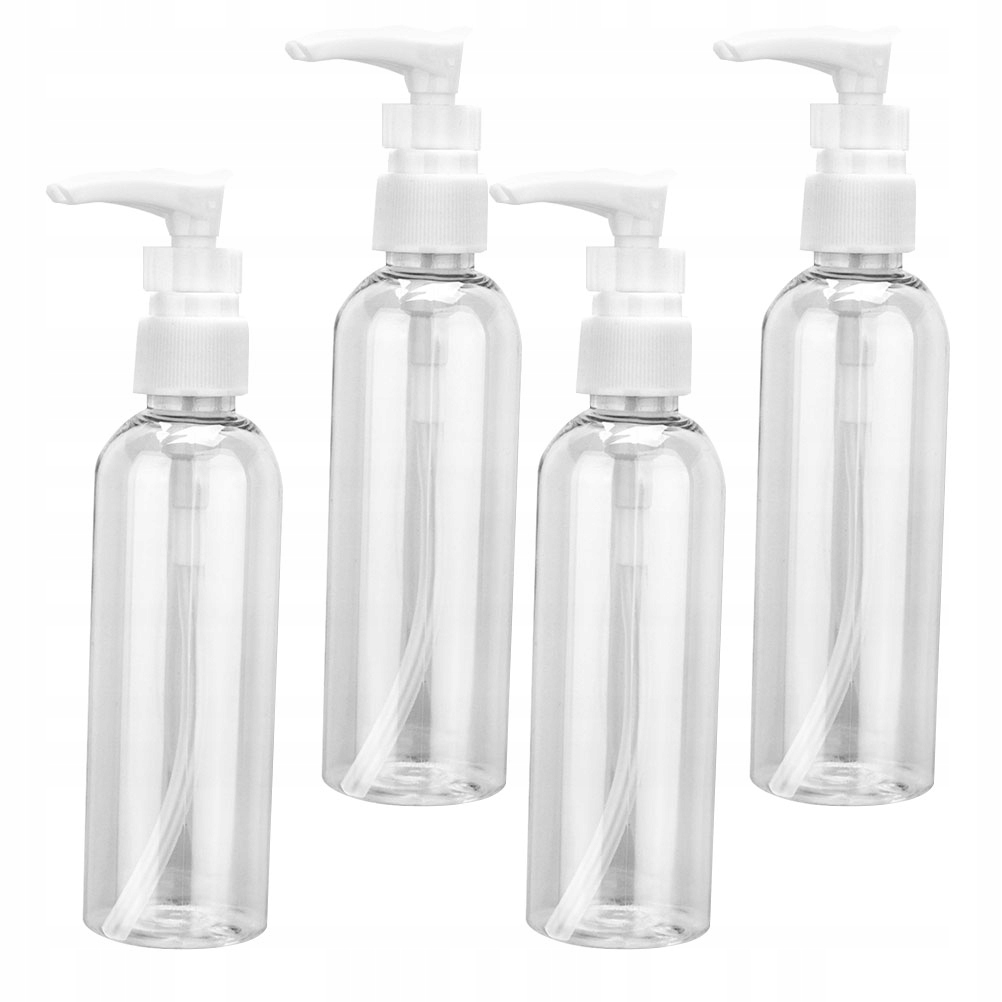4 fľaše 100 ml fľaše skladovacia nádoba