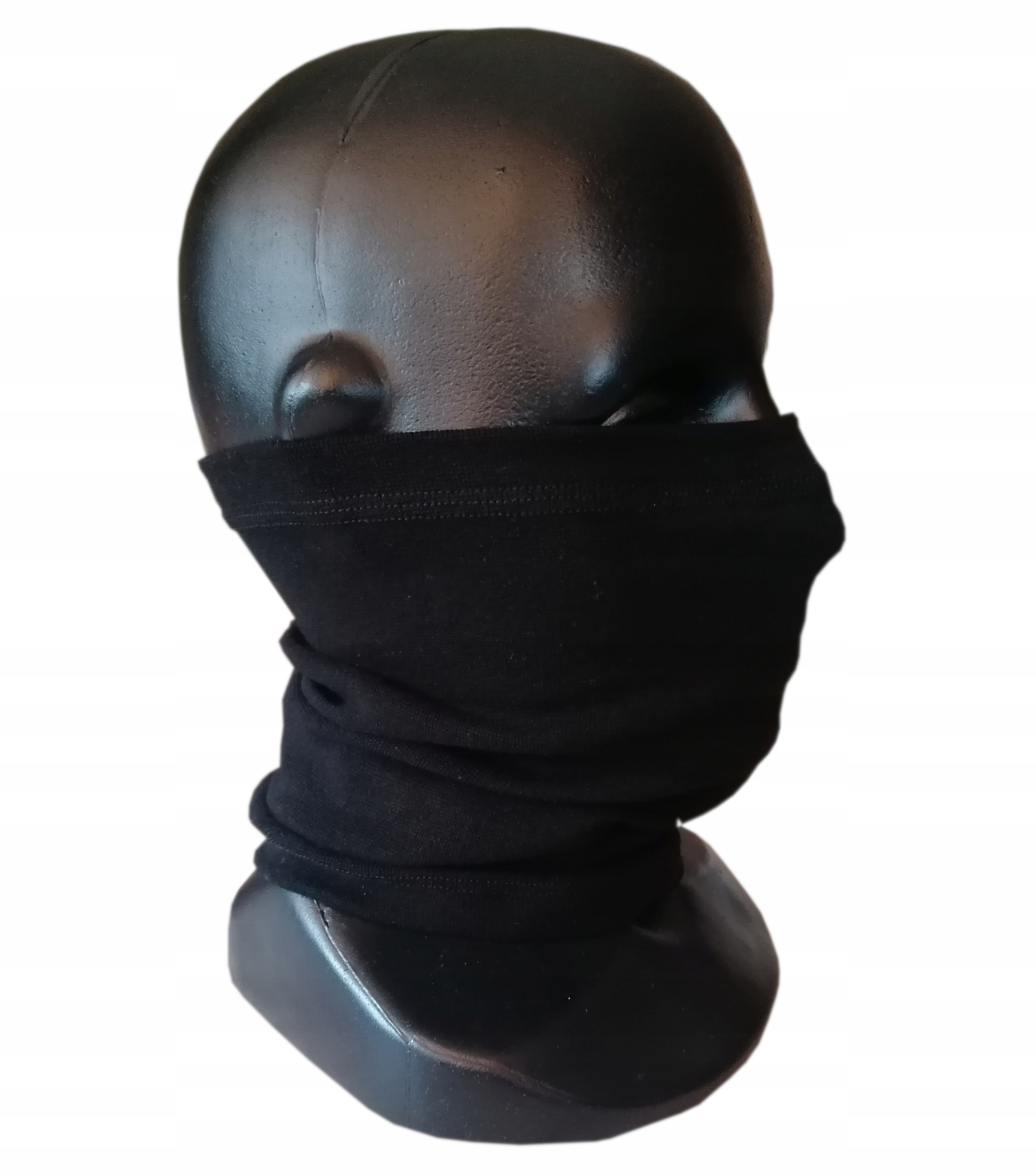 Šatka - Komin wybrafkowo.com čierna bavlna